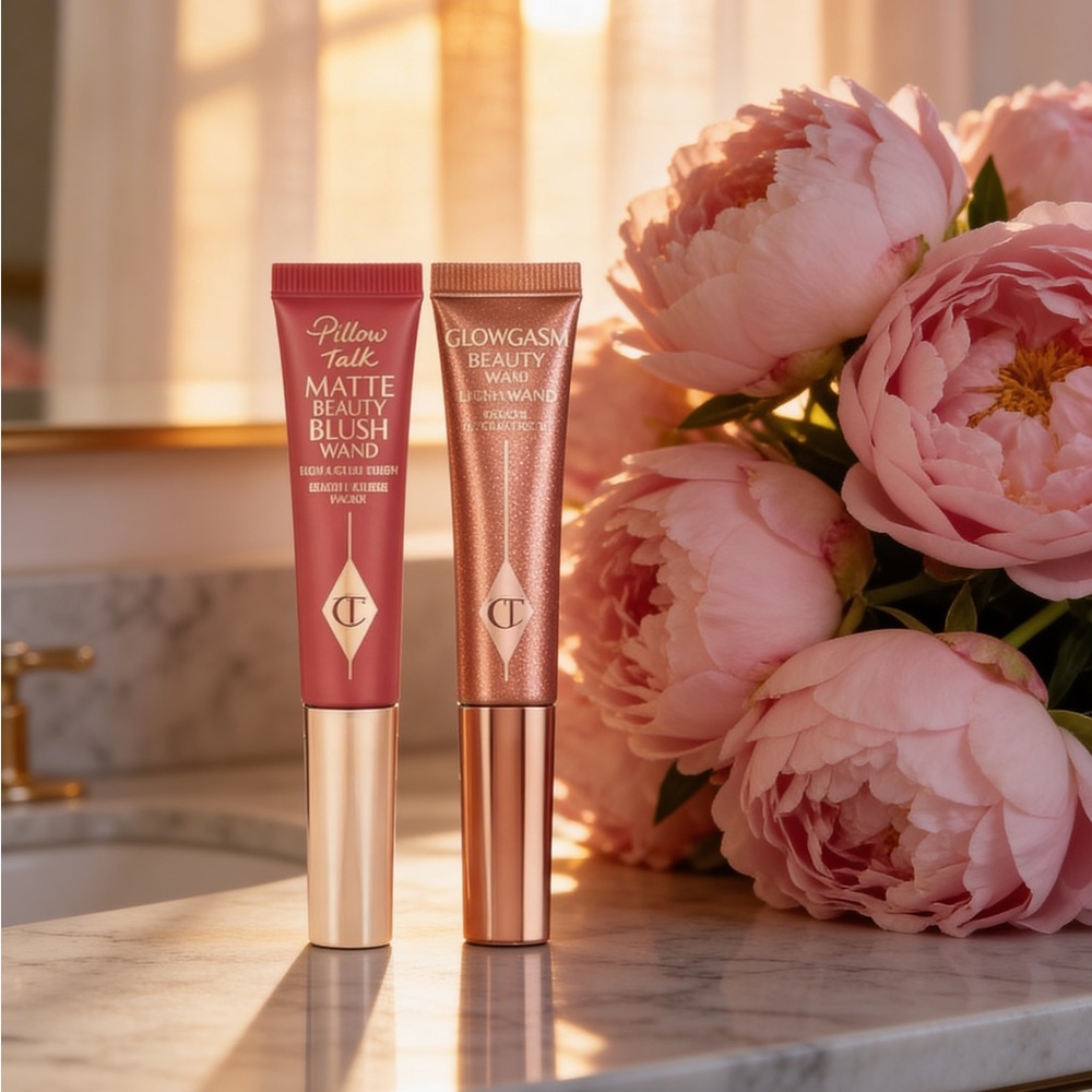 PILLOW TALK GLOW & BLUSH BEAUTY WAND KIT